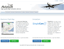 Tablet Screenshot of aivlasoft.com
